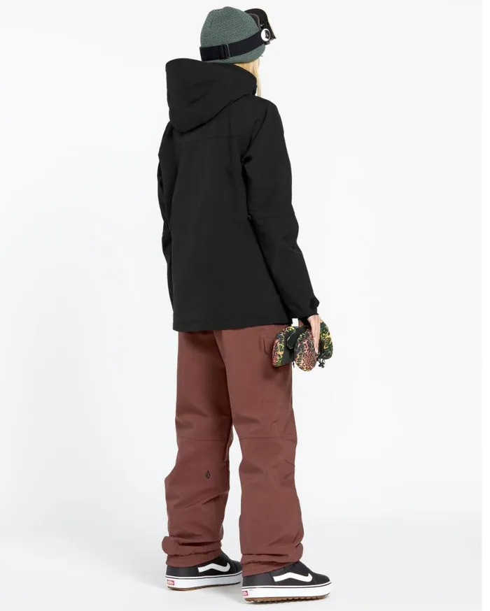 Womens Shelter 3D Stretch Jacket 8211 Black Womens Volcom Jackets