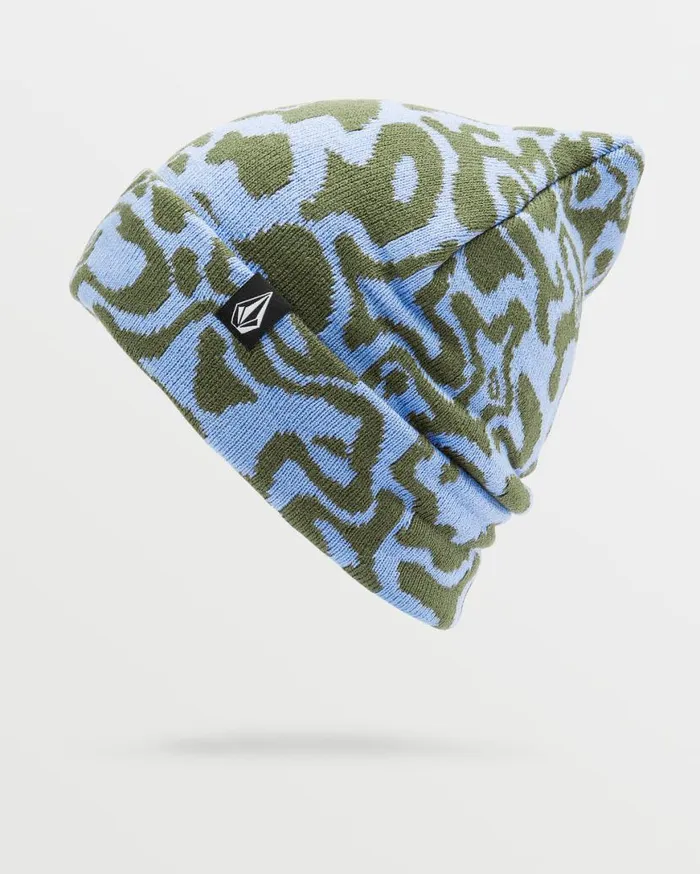 Womens Shred Beanie 8211 Crystal Blue Womens Volcom Beanies