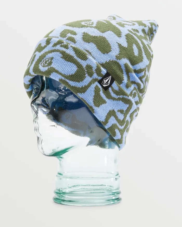 Womens Shred Beanie 8211 Crystal Blue Womens Volcom Beanies
