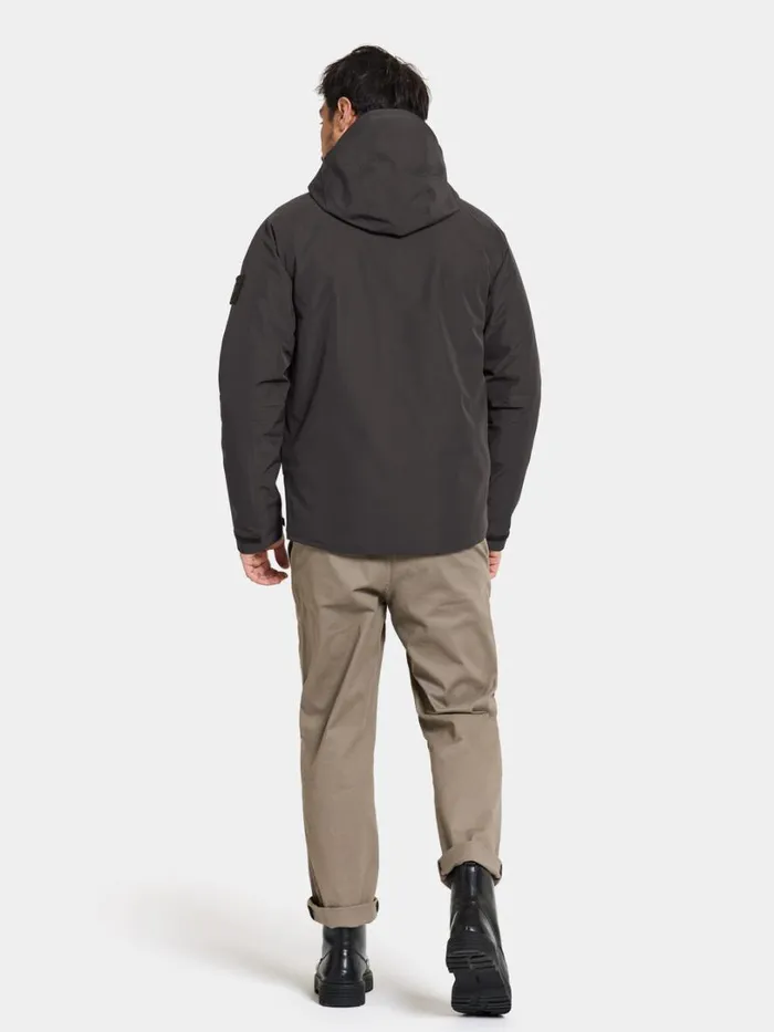Zino Jacket Black Men Didriksons Insulated Jackets