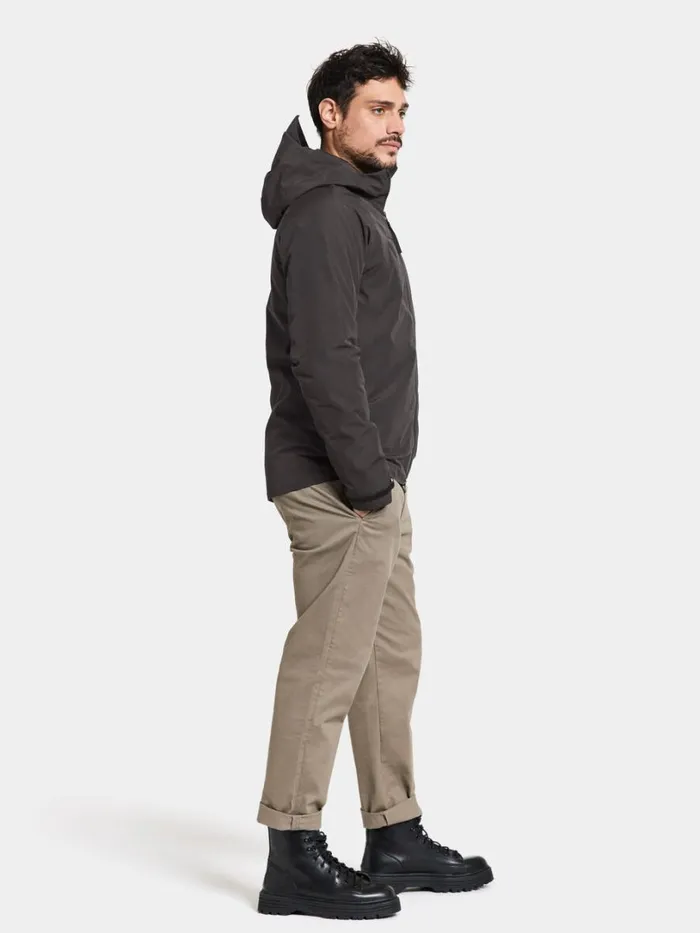 Zino Jacket Black Men Didriksons Insulated Jackets