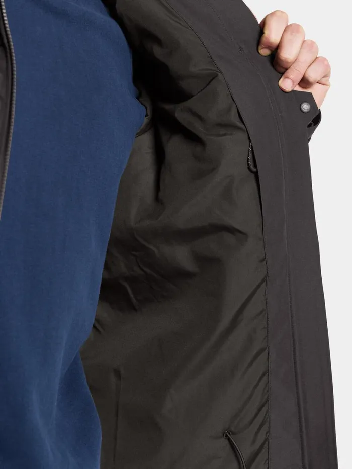 Zino Jacket Black Men Didriksons Insulated Jackets