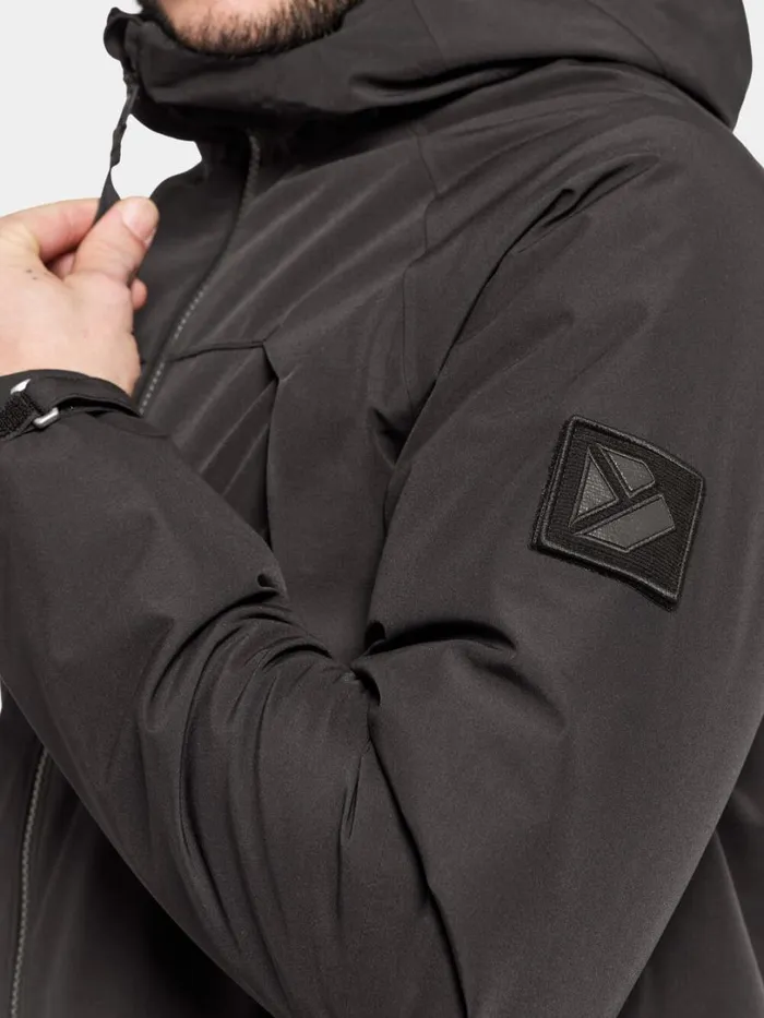 Zino Jacket Black Men Didriksons Insulated Jackets