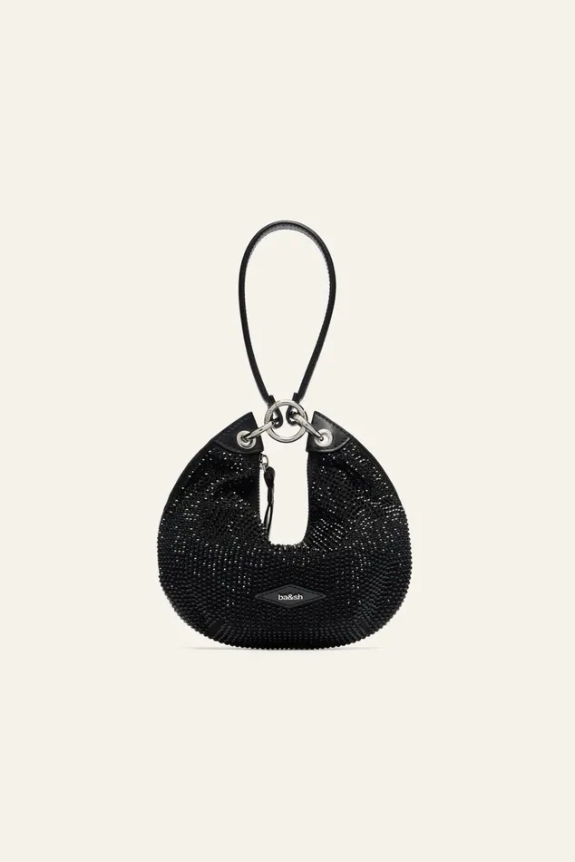 Zipper Bag Swing Black Women Baandsh Bags
