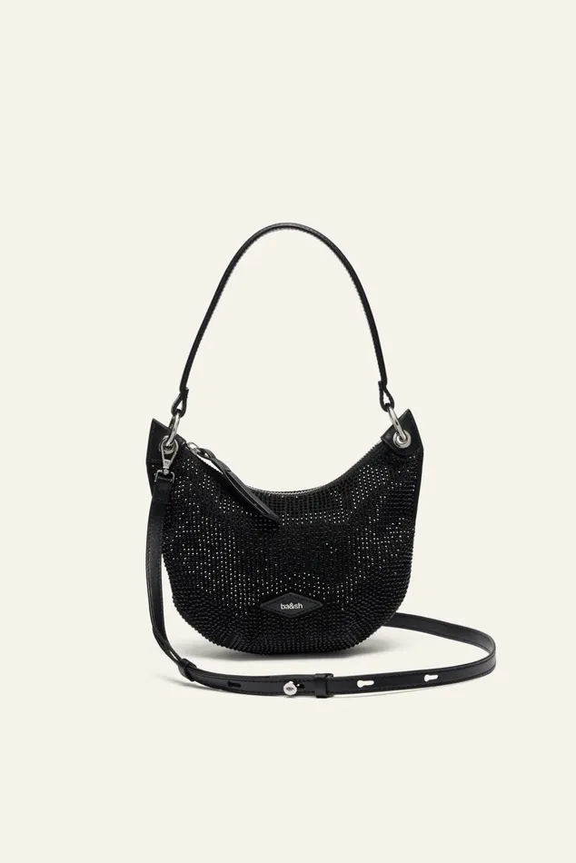 Zipper Bag Swing Black Women Baandsh Bags